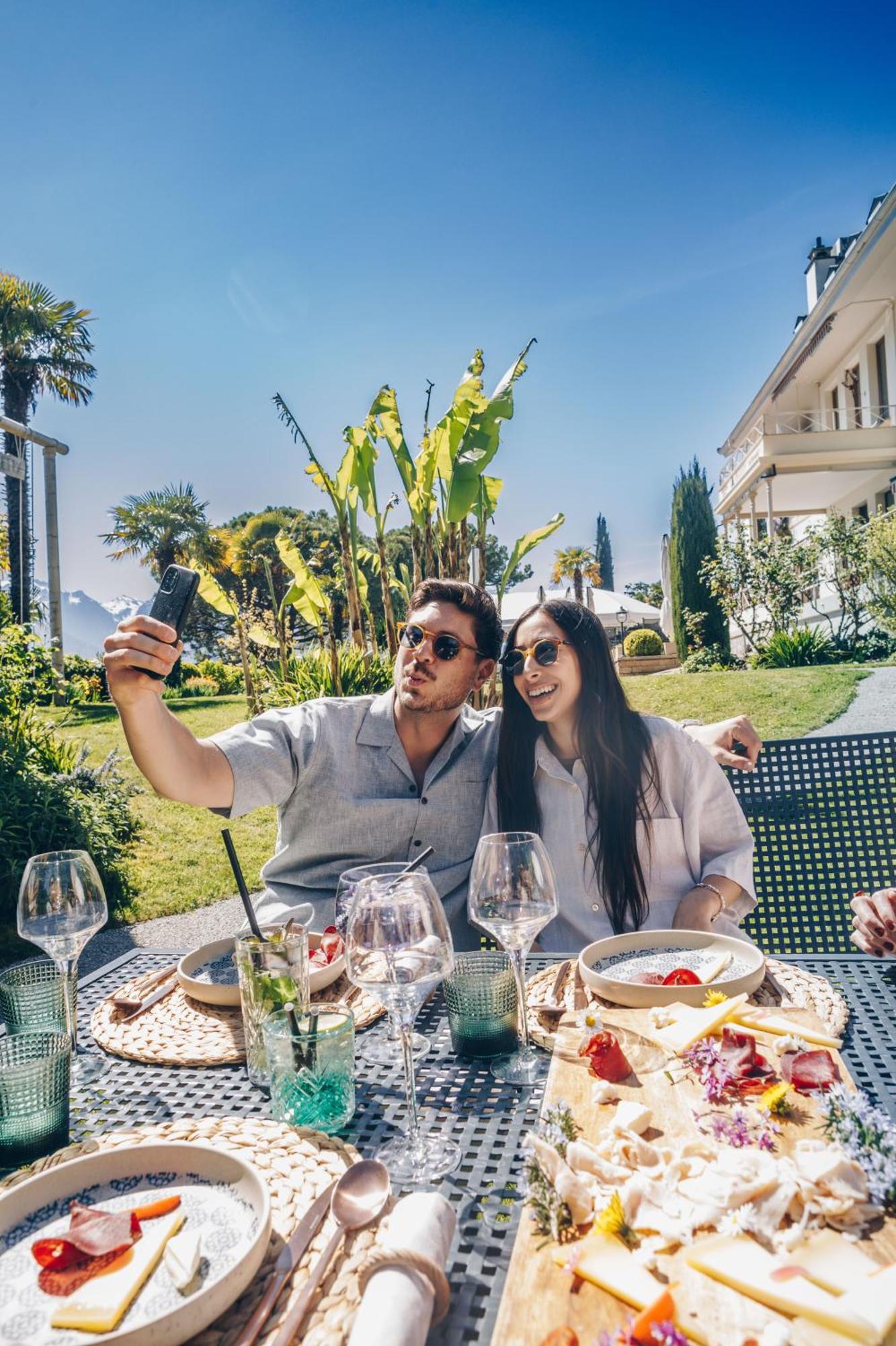 La Villa Montreux Exteriör bild